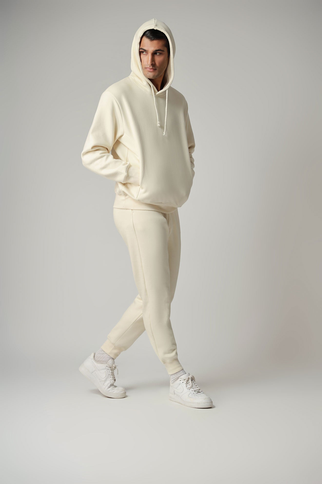 Oversized hoodie cream Clearance