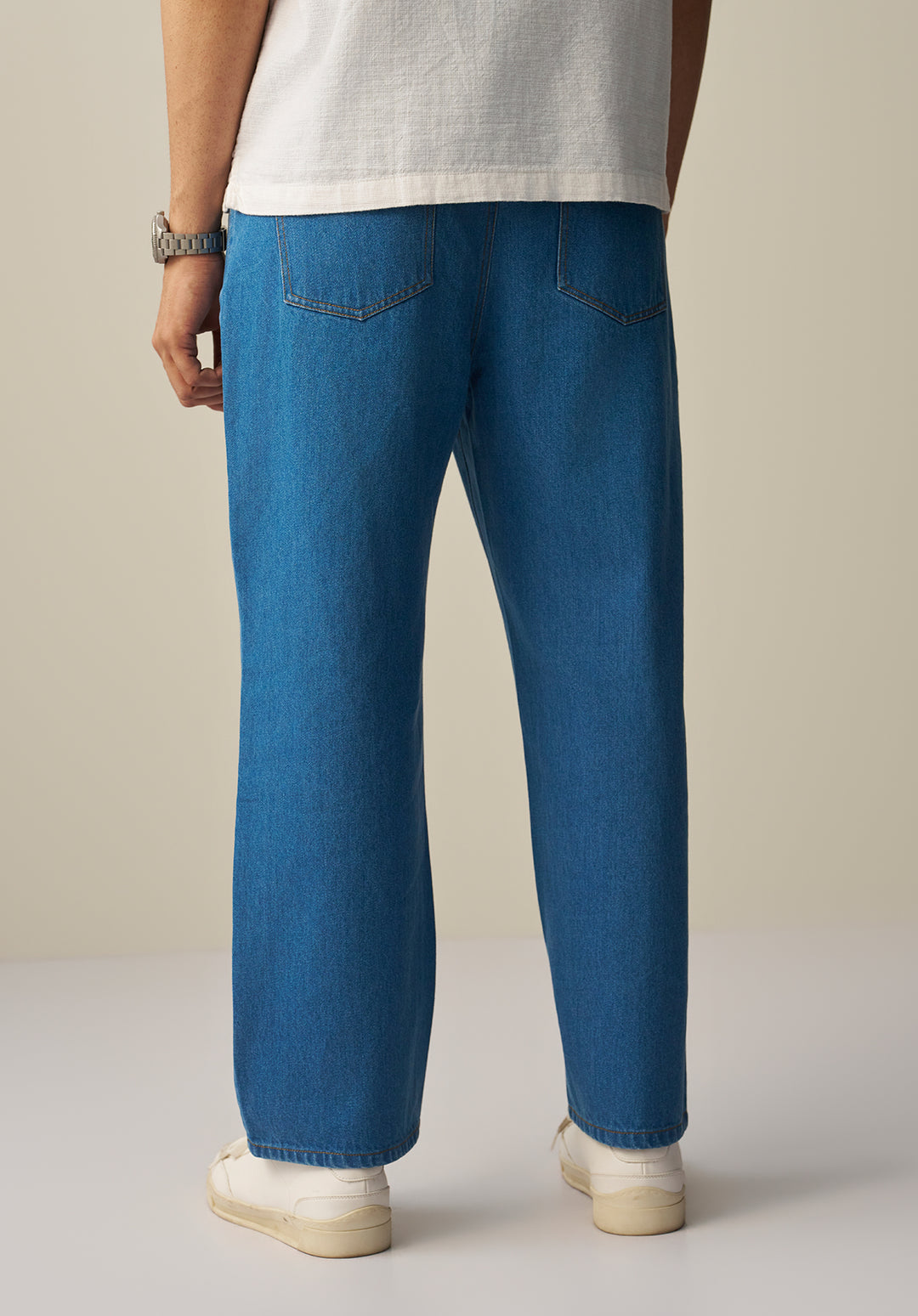 LOOSE FIT JEANS (YTS-BL)