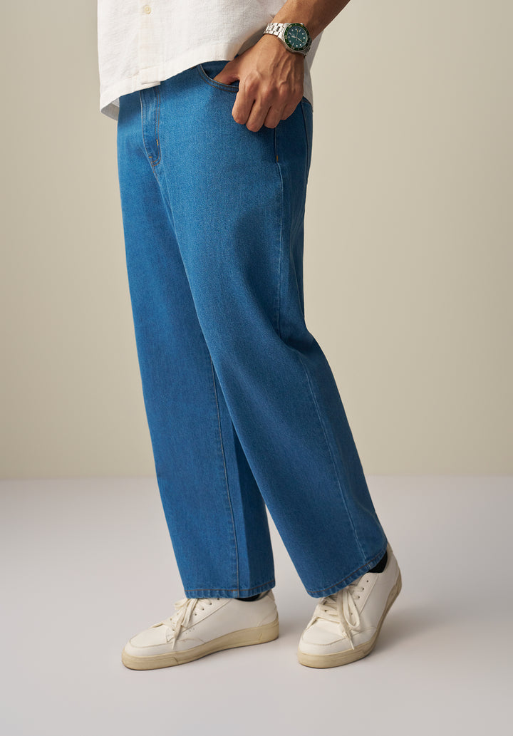 LOOSE FIT JEANS (YTS-BL)