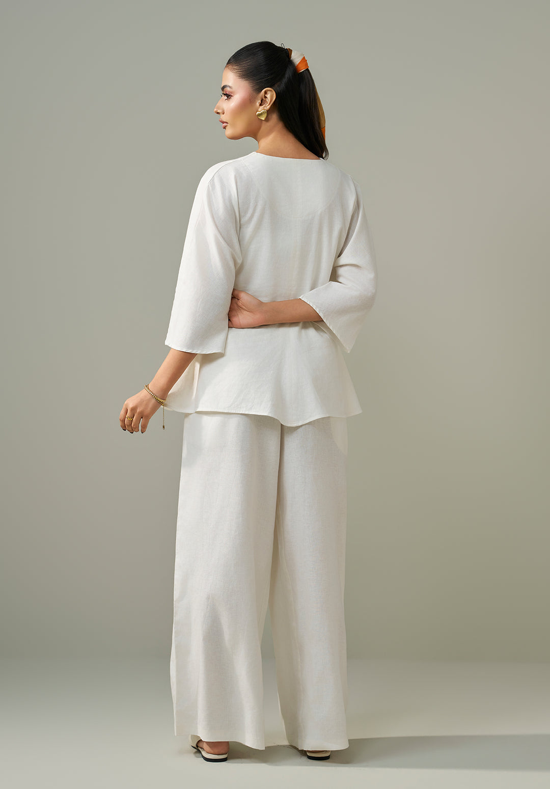 Umbrella Co ord set - White