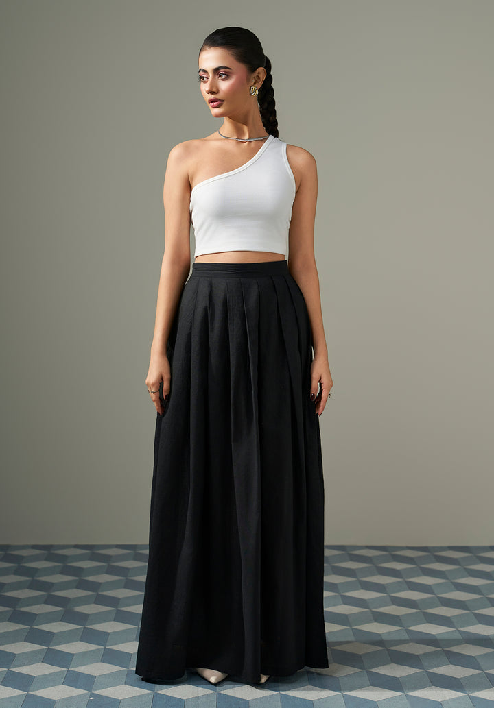 Pleated Skirt - Black