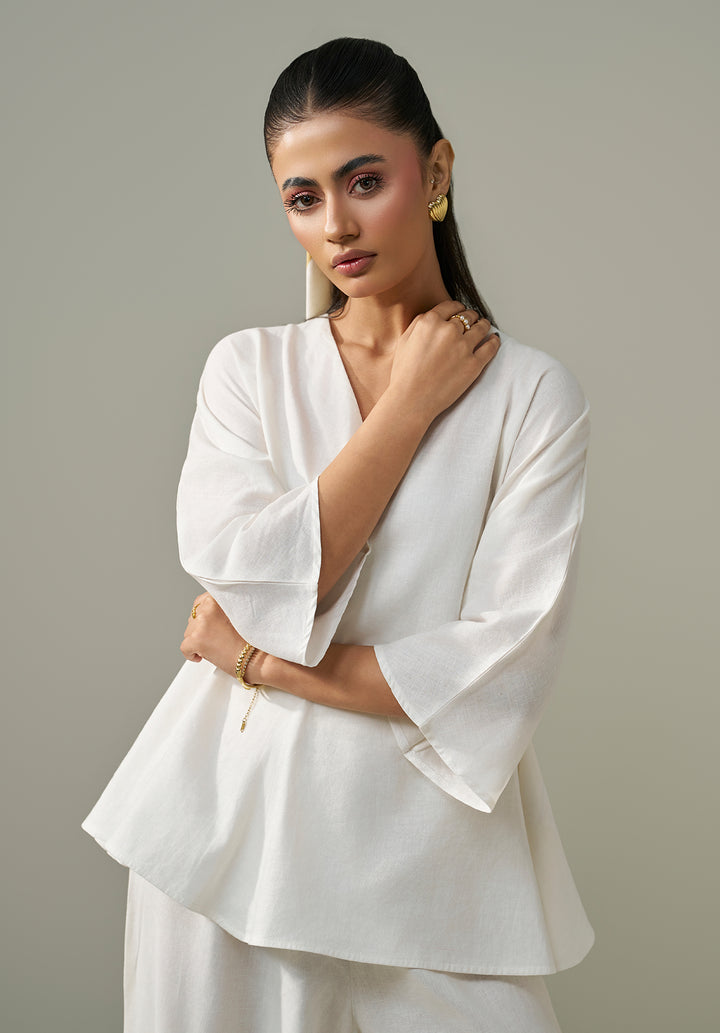 Umbrella Co ord set - White
