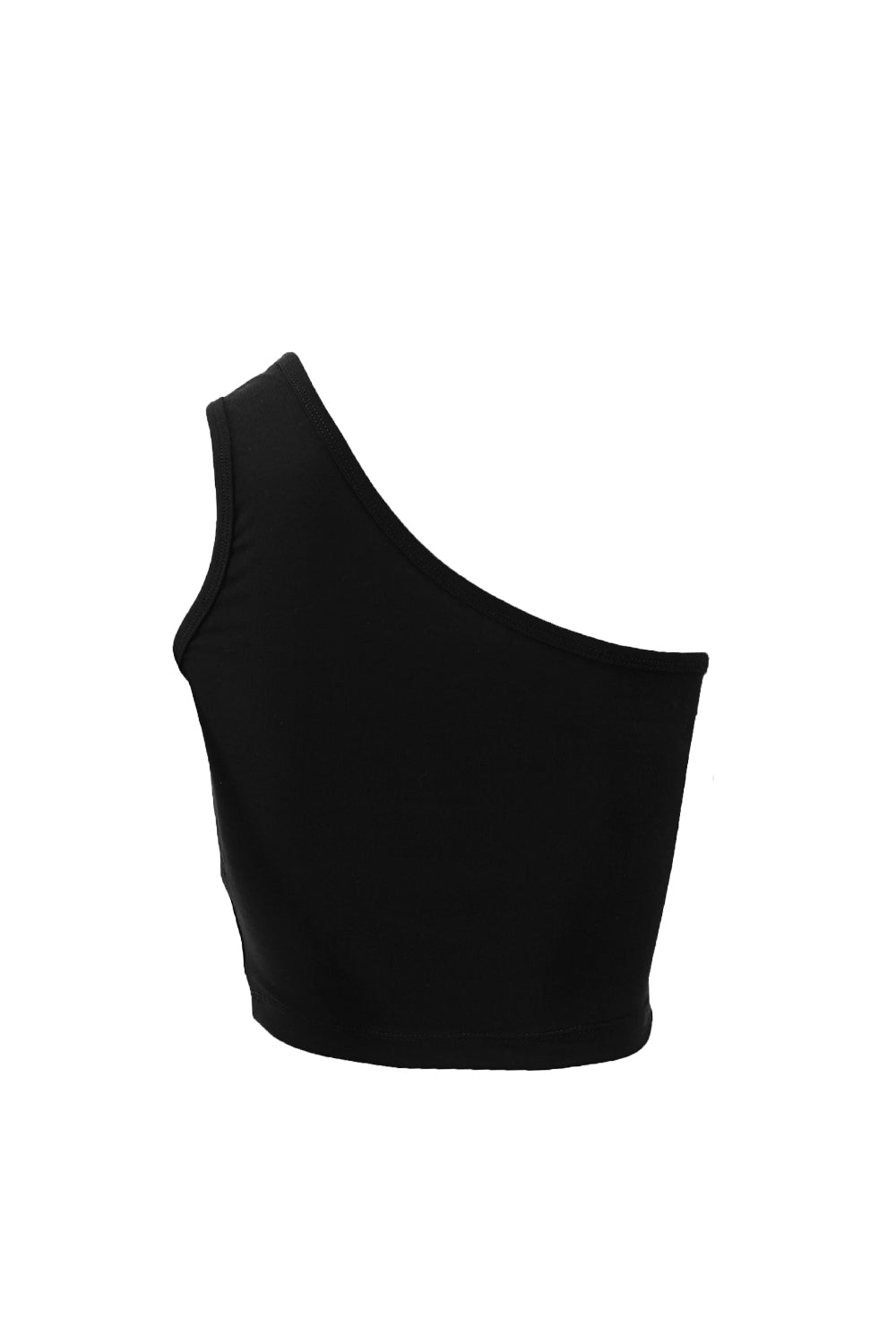 Black one shoulder Top