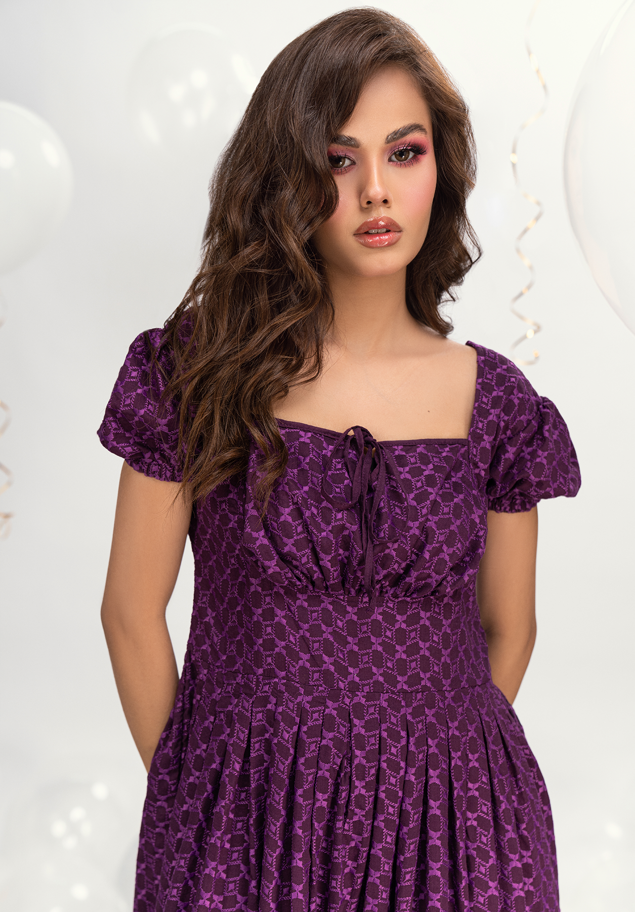 Purple Summer Dress