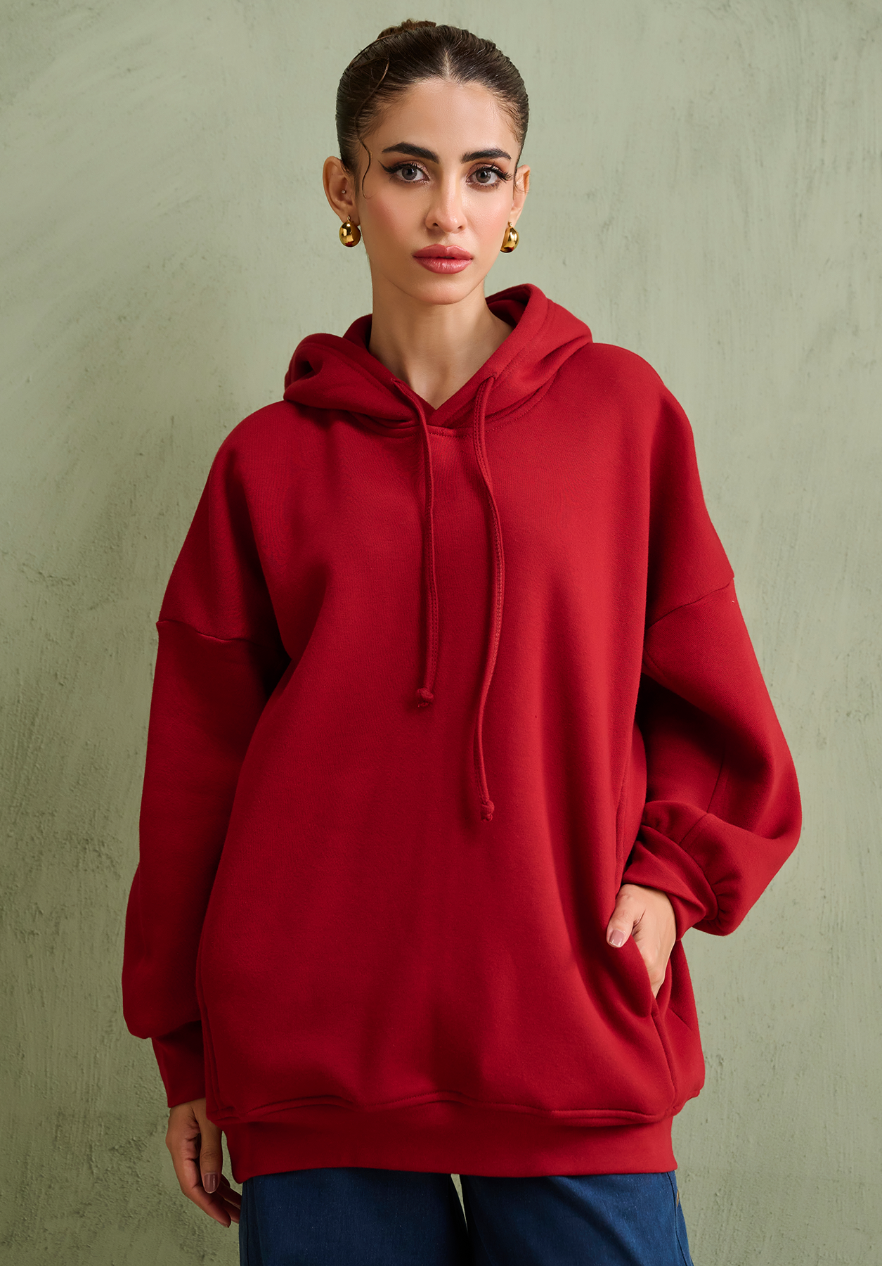 Cherry Oversized Hoodie