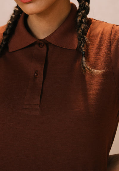 Brown Polo Shirt