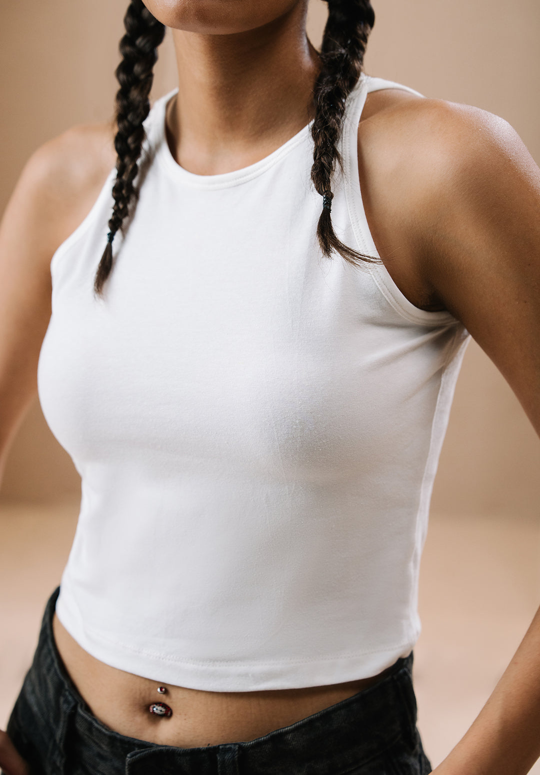White Tank Top