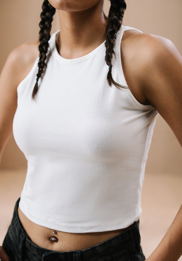 White Tank Top