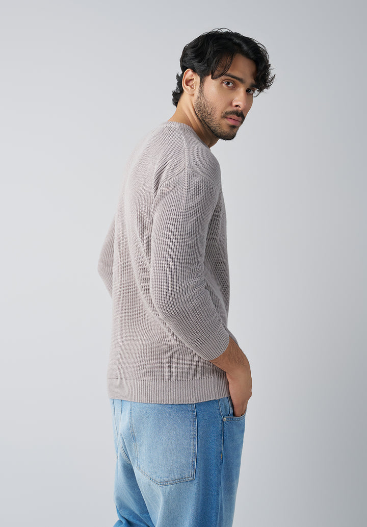Grey Knitted Jumper