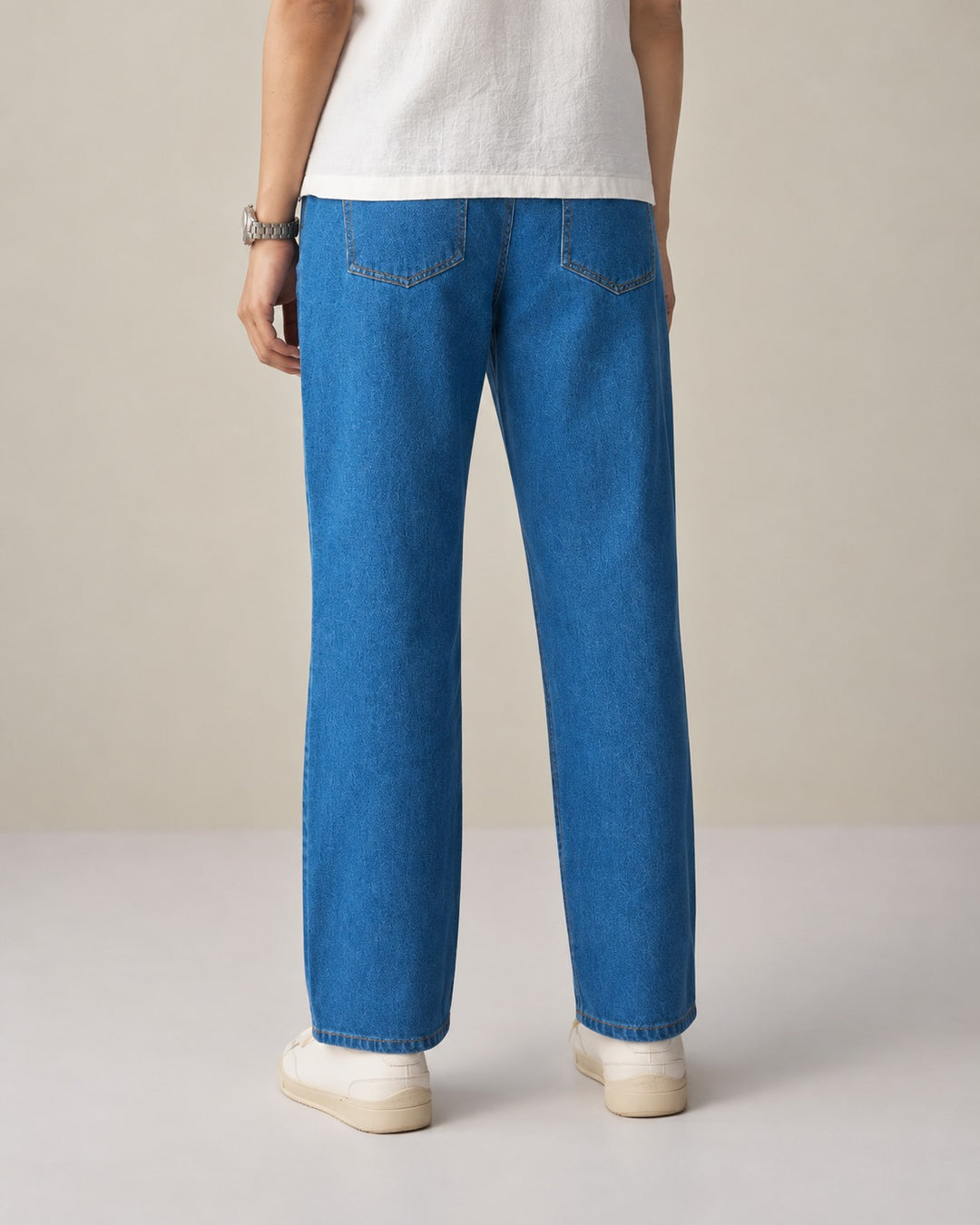 LOOSE FIT JEANS (YTS-BL)