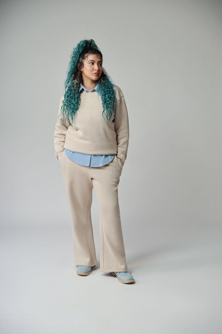 Beige Sweatsuit