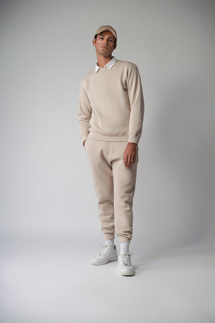 Beige SweatSuit