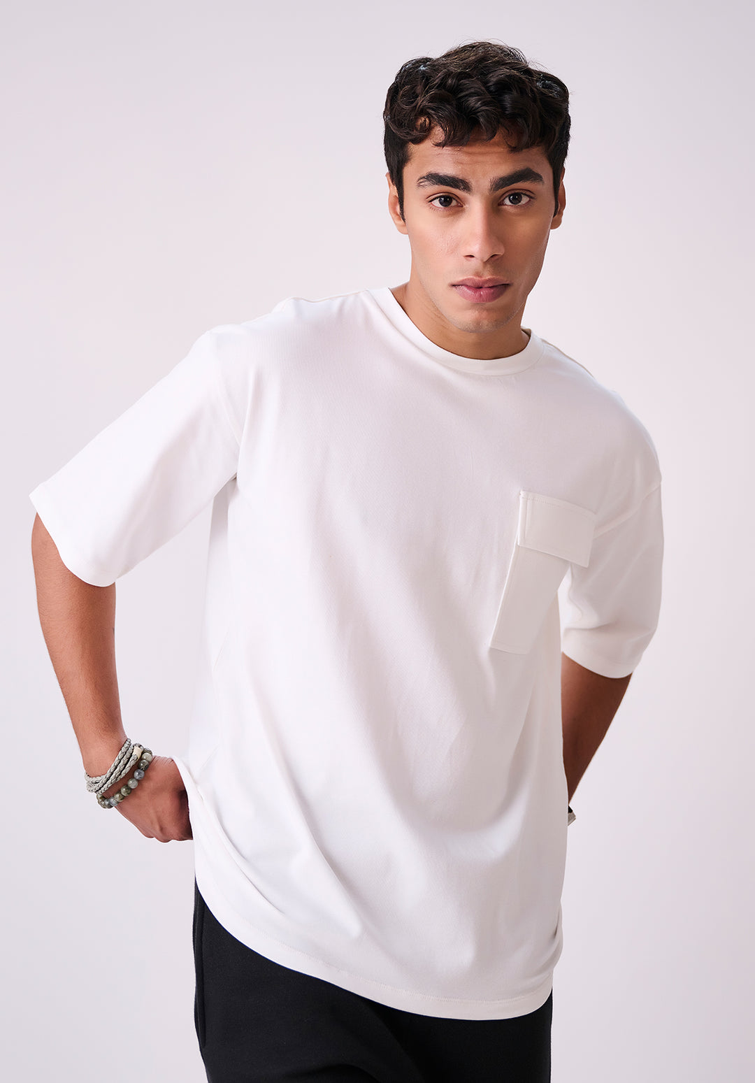 White Pocket T Shirt