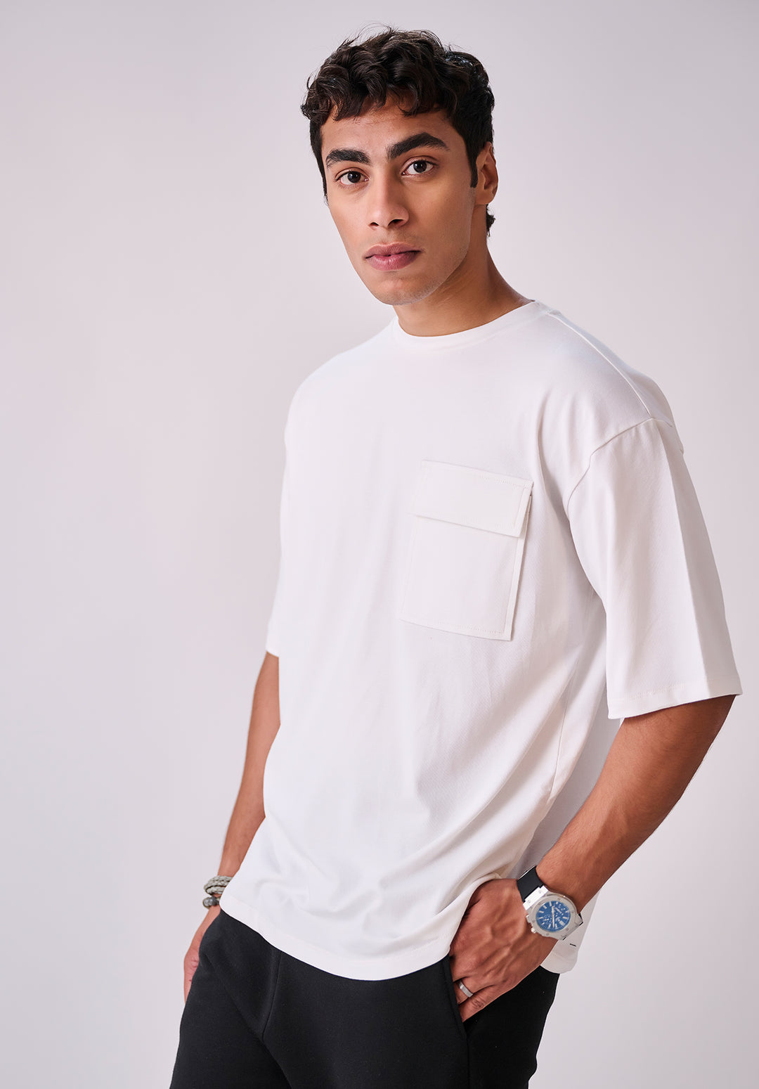 White Pocket T Shirt