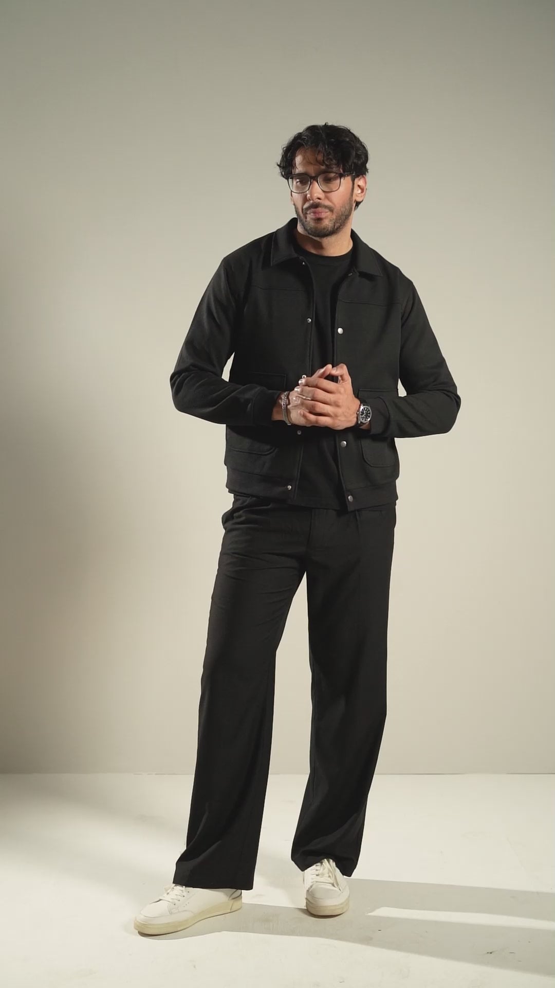 Black Pocket Jacket