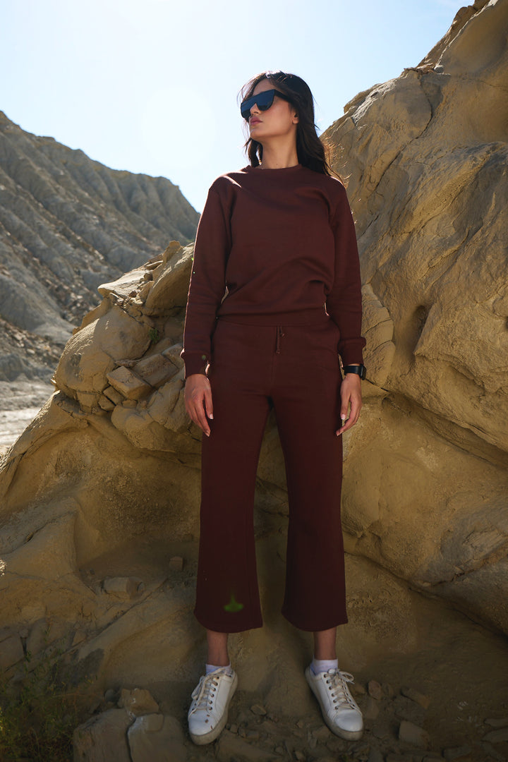 BROWN SWEATSUIT