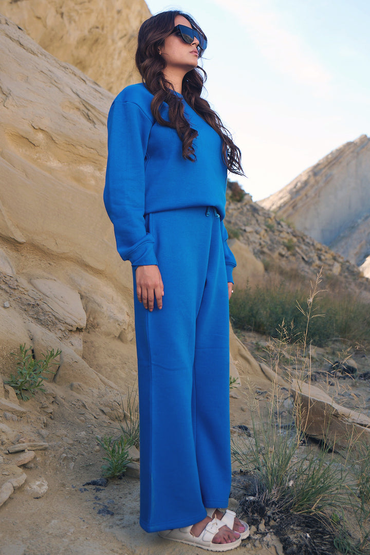 BLUE SWEATSUIT