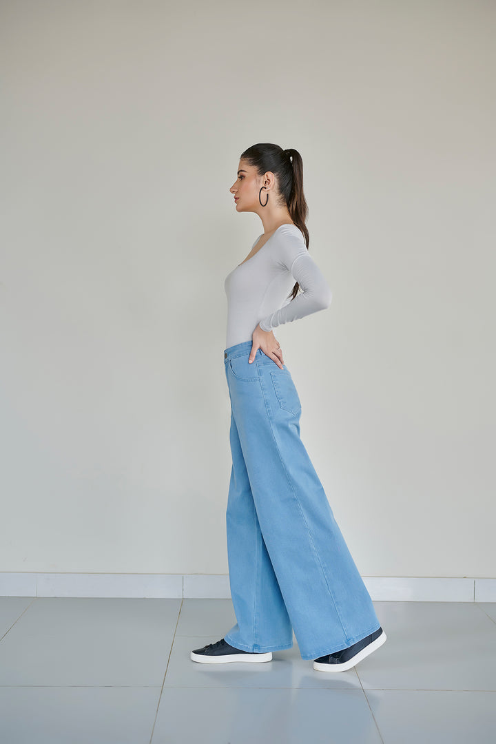 Grey full sleeves Bodysuit
